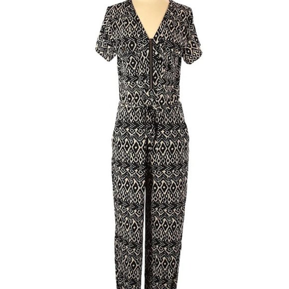 Anthropologie Corey Lynn Calter Franca Jumper Romper Aztec Print XS - Picture 6 of 7
